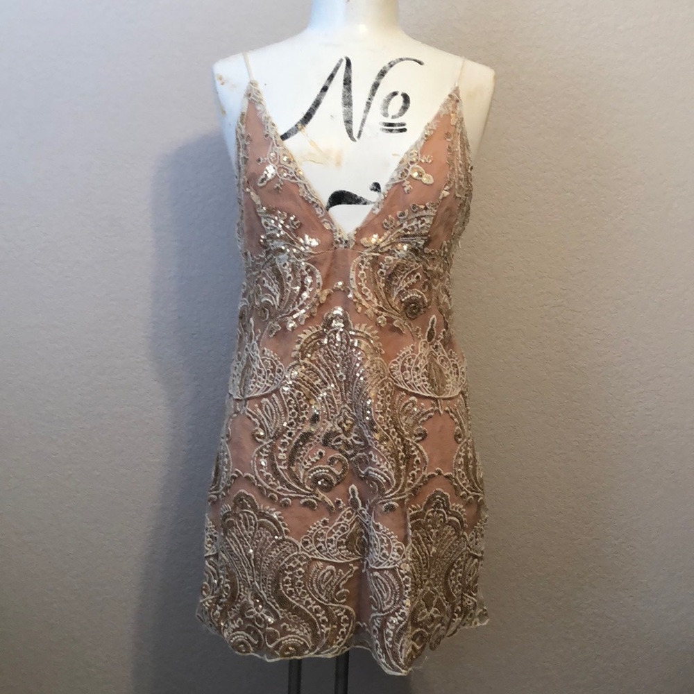 Free People sequin dress